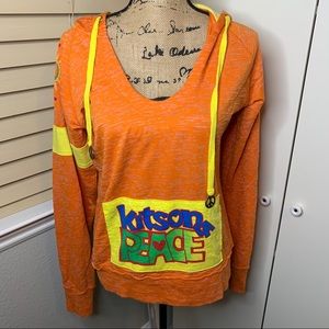 Kitson L.A. Peace Sweatshirt Hoodie